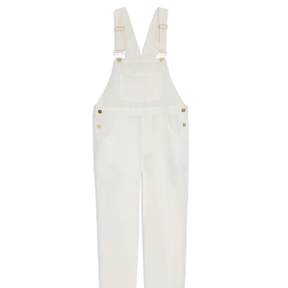 WeWoreWhat Basic Linen Overall - Picture 2 of 3
